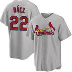 St. Louis Cardinals #22 Joshua Baez Gray Cool Base Stitched Jersey BUTLER