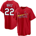St. Louis Cardinals #22 Joshua Baez Red Cool Base Stitched Jersey BUTLER