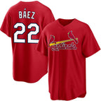 St. Louis Cardinals #22 Joshua Baez Red Cool Base Stitched Jersey BUTLER