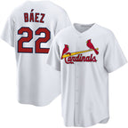 St. Louis Cardinals #22 Joshua Baez White Home Stitched Jersey BUTLER