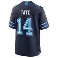 T.Titans #14 Carnell Tate Navy 2026 Rivalries Collection Game Jersey BUTLER