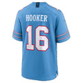 T.Titans #16 Hendon Hooker Light Blue Team Game jersey BUTLER