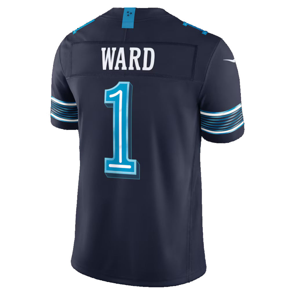 T.Titans #1 Cameron Ward Navy 2026 Rivalries Collection Stitched Limited Jersey BUTLER