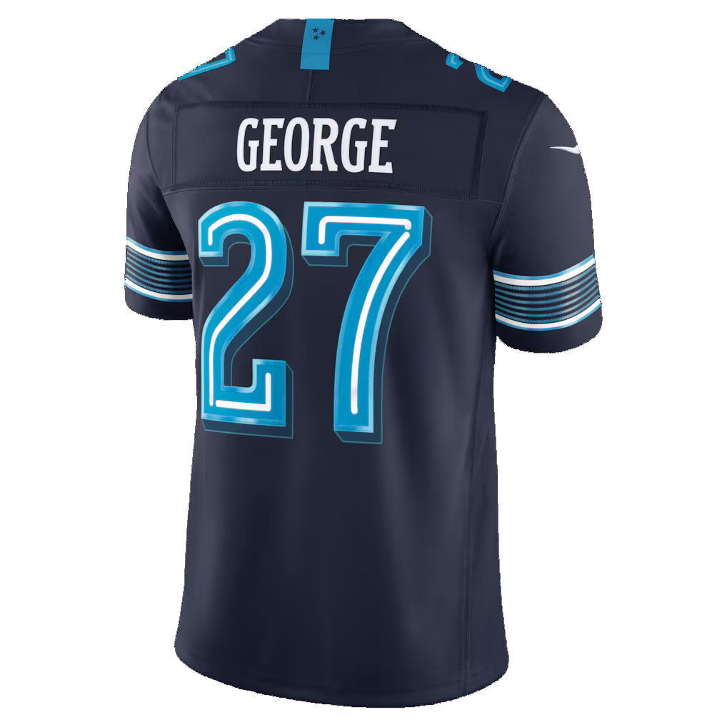 T.Titans #27 Eddie George Navy 2026 Rivalries Collection Stitched Limited Jersey BUTLER