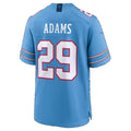 T.Titans #29 Tony Adams Light Blue Team Game jersey BUTLER