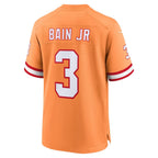 TB.Buccaneers #3 Rueben Bain Jr. Creamsicle Alternate Game jersey BUTLER