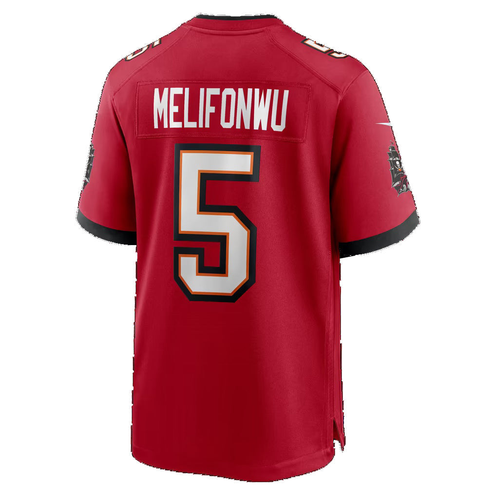 TB.Buccaneers #5 Ifeatu Melifonwu Red Team Game jersey BUTLER