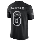 TB.Buccaneers #6 Baker Mayfield Black 2026 Salute to Service Stitched Limited jersey BUTLER