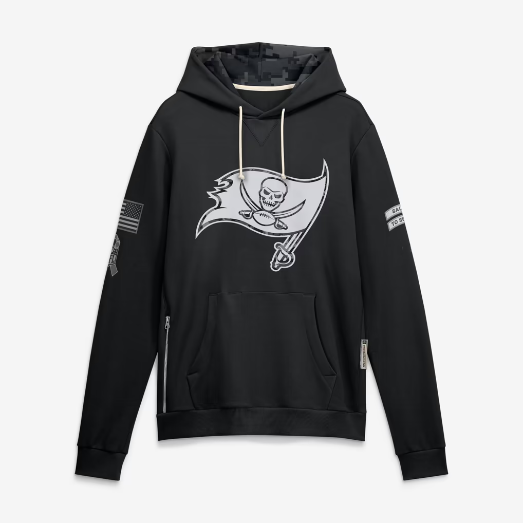 TB.Buccaneers 2026 Salute To Service Club Pullover Hoodie Cheap sale Birthday and Christmas gifts Stitched American Jersey BUTLER
