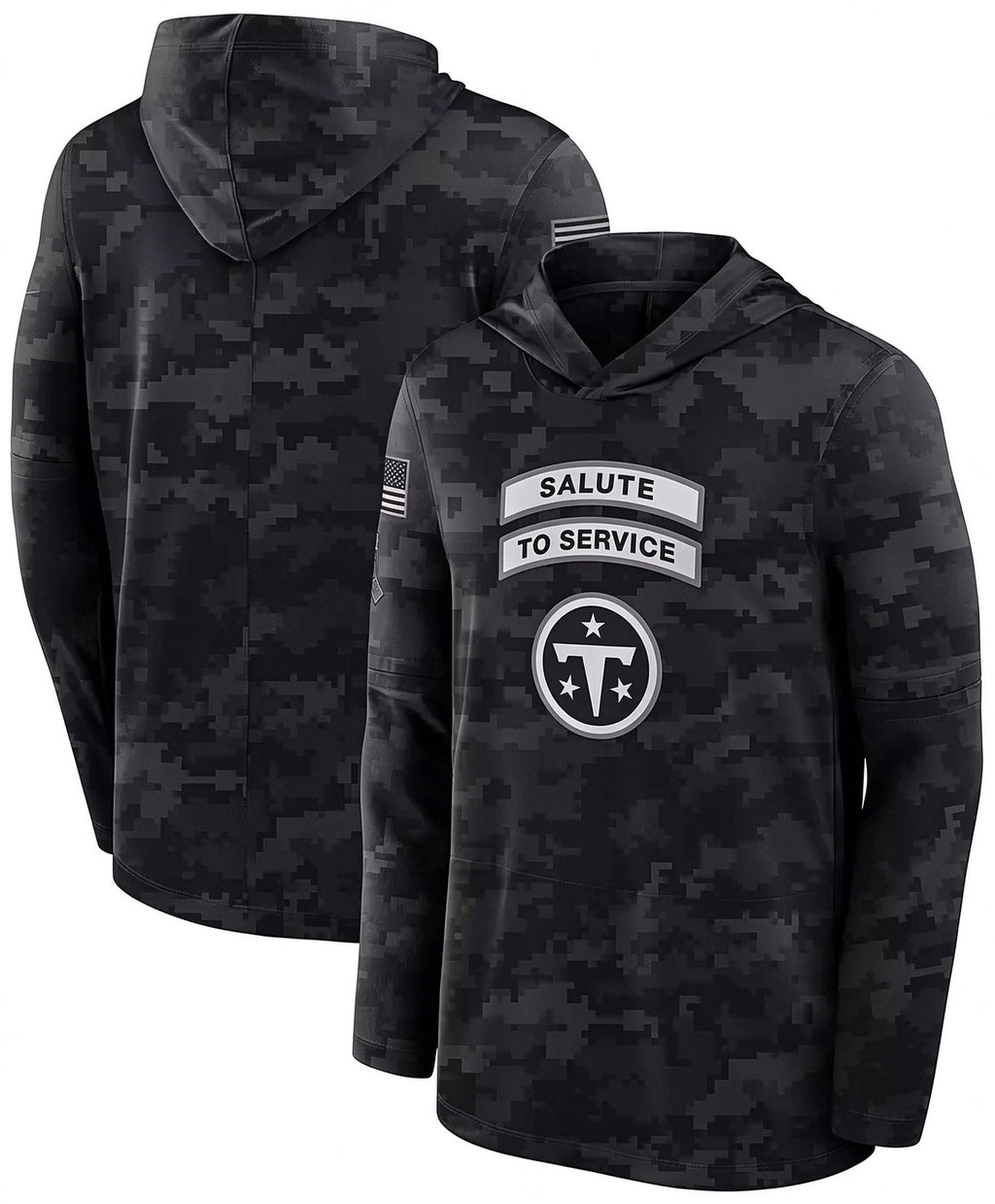 T.Titans 2026 Salute To Service Club Pullover Hoodie Cheap sale Birthday and Christmas gifts Stitched American Jersey BUTLER