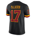 W.Commanders #17 Terry McLaurin Black Alternate Vapor F.U.S.E. Stitched Limited jersey BUTLER