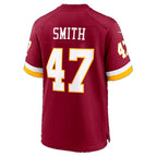 W.Commanders #47 Terell Smith Burgundy BUTLER Team Game Jersey