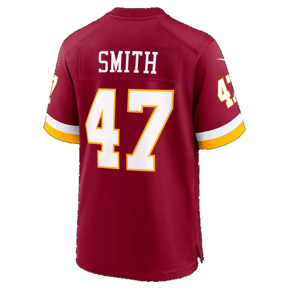 W.Commanders #47 Terell Smith Burgundy BUTLER Team Game Jersey