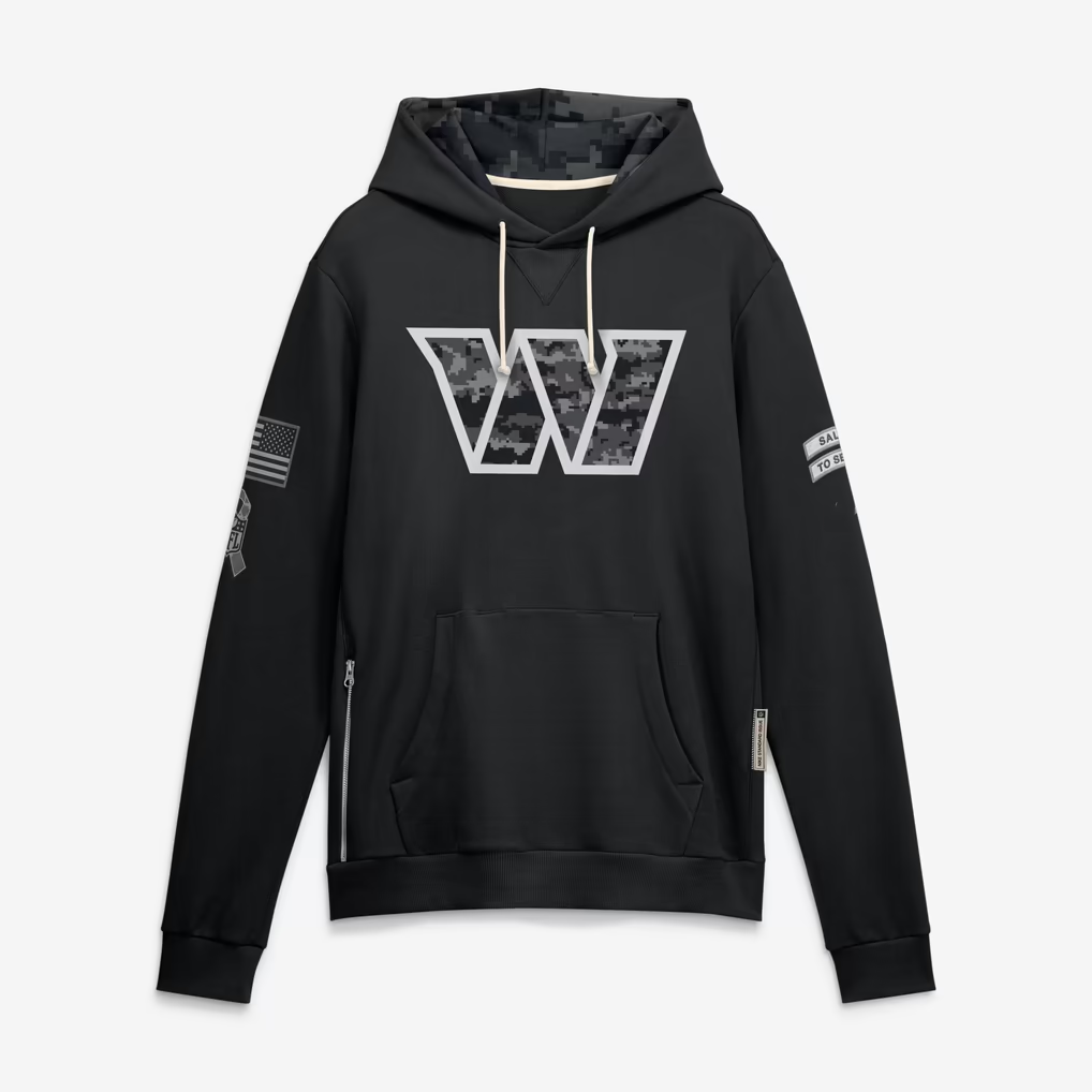 W.Commanders 2026 Salute To Service Club Pullover Hoodie Cheap sale Birthday and Christmas gifts Stitched American Jersey BUTLER