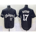 Los Angeles Dodgers #17 Shohei Ohtani Black BUTLER 2025 LA Gothic Style With 2024 World Series Champions Patch Vapor Premier Limited Stitched Jersey
