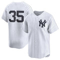 New York Yankees #35 Cody Bellinger White BUTLER 2024 Home Limited Stitched Jersey
