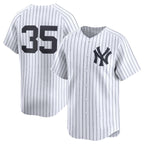 New York Yankees #35 Cody Bellinger White BUTLER 2024 Home Limited Stitched Jersey