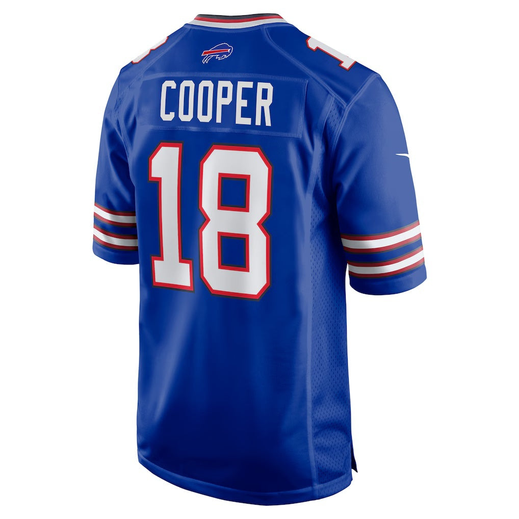 B.Bills #18 Amari Cooper Royal BUTLER Game Jersey