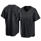 Chicago White Sox #15 Sean Newcomb Player Black BUTLER T-shirt Home Game Stitched Jerseys