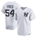New York Yankees #54 Max Fried White BUTLER Home Limited Player Jersey 2