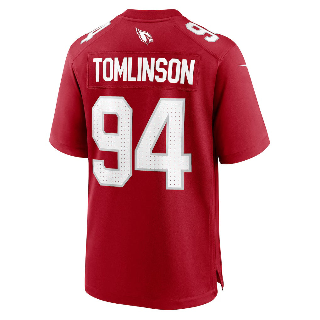 A.Cardinals #94 Dalvin Tomlinson Cardinal BUTLER Team Game Jersey