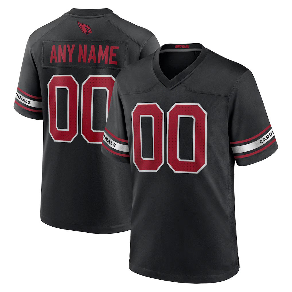 Custom A.Cardinals Black BUTLER Alternate Game Jersey