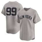 New York Yankees #99 Aaron Judge Gray BUTLER Road Limited Player Jersey
