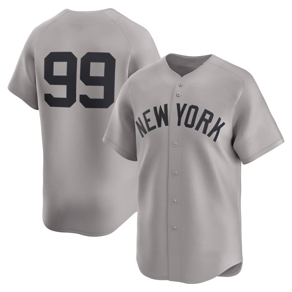 New York Yankees #99 Aaron Judge Gray BUTLER Road Limited Player Jersey