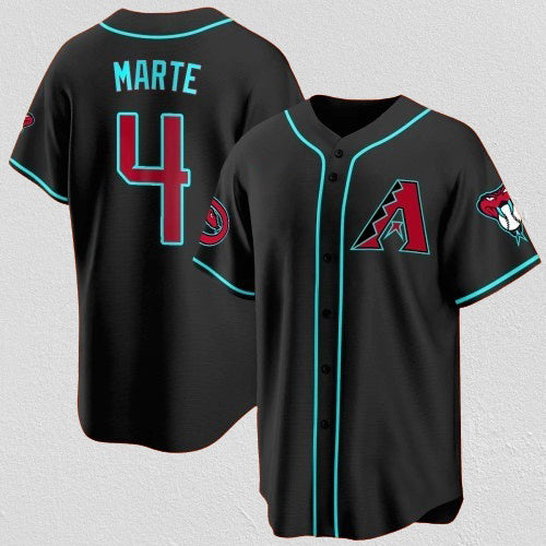 Arizona Diamondbacks #4 Ketel Marte Black BUTLER 2024 Cool Base Stitched Jersey