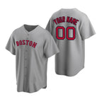 Custom Boston Red Sox Gray BUTLER Stitched Cool Base Road Jersey