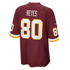 W.Football Team #80 Sammis Reyes Burgundy BUTLER Game Jersey