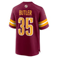 W.Commanders #35 Percy Butler Burgundy BUTLER Player Game Jersey