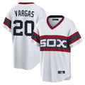 Chicago White Sox #20 Miguel Vargas Player White BUTLER T-shirt Home Game Stitched Jerseys