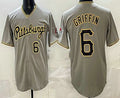 Pittsburgh Pirates #6 Konnor Griffin Grey BUTLER Limited Jersey