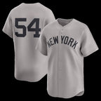 New York Yankees #54 Max Fried Gray BUTLER Road Limited Player Jersey 2