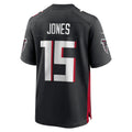 A.Falcons #15 Emory Jones Black BUTLER Team Game Jersey