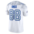 B.Bills #88 Dawson Knox White BUTLER 22025 Rivalries Collection Limited Jersey