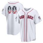 Custom Boston Red Sox 2026 All-Star Edition Stars & Stripes White BUTLER Stadium Pick-A-Player Jersey