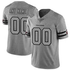Custom A.Falcons 2019 Gray Gridiron Gray BUTLER Vapor Untouchable Limited Jersey