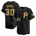 Pittsburgh Pirates #30 Paul Skenes Black BUTLER Alt Limited Jersey