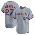 New York Mets #27 Mark Vientos Gray BUTLER All-Star Limited Jersey