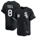 Chicago White Sox #8 Kyle Teel Player Black BUTLER Limited Home Stitched Jerseys