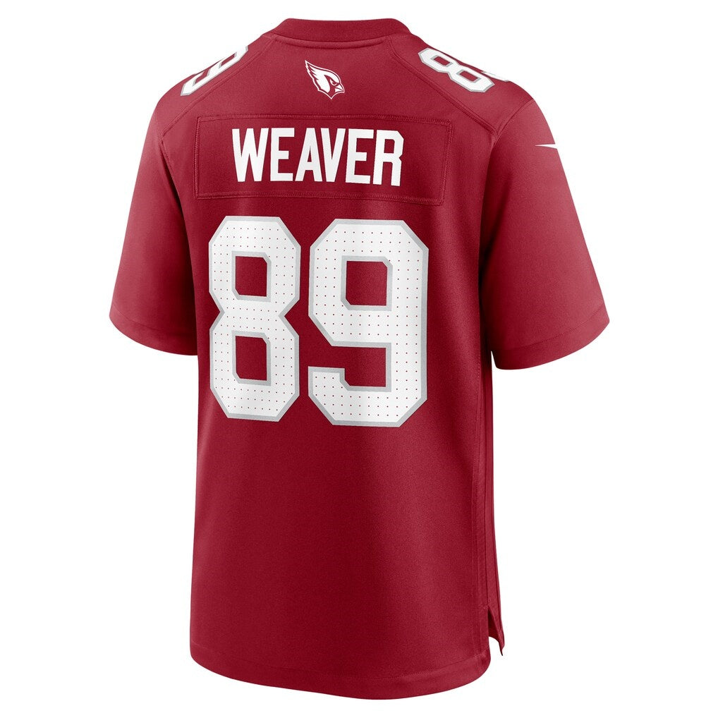 A.Cardinals #89 Xavier Weaver Cardinal BUTLER Team Game Jersey