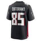 A.Falcons #85 Teagan Quitoriano Black BUTLER Team Game Jersey