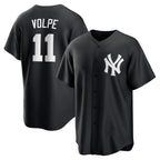 New York Yankees #11 Anthony Volpe Black BUTLER Fashion Replica Player Jersey