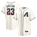 Arizona Diamondbacks #23 Zac Gallen Player Cream BUTLER Home Game Stitched Jerseys
