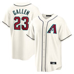 Arizona Diamondbacks #23 Zac Gallen Player Cream BUTLER Home Game Stitched Jerseys
