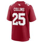 A.Cardinals #25 Zaven Collins Cardinal BUTLER Home Game Jersey