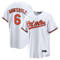 Baltimore Orioles #6 Ryan Mountcastle Player White BUTLER Home Game Stitched Jerseys