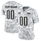 Custom W.Commanders Active Player 2024 F.U.S.E Arctic Camo BUTLER Salute To Service Limited Stitched Jersey